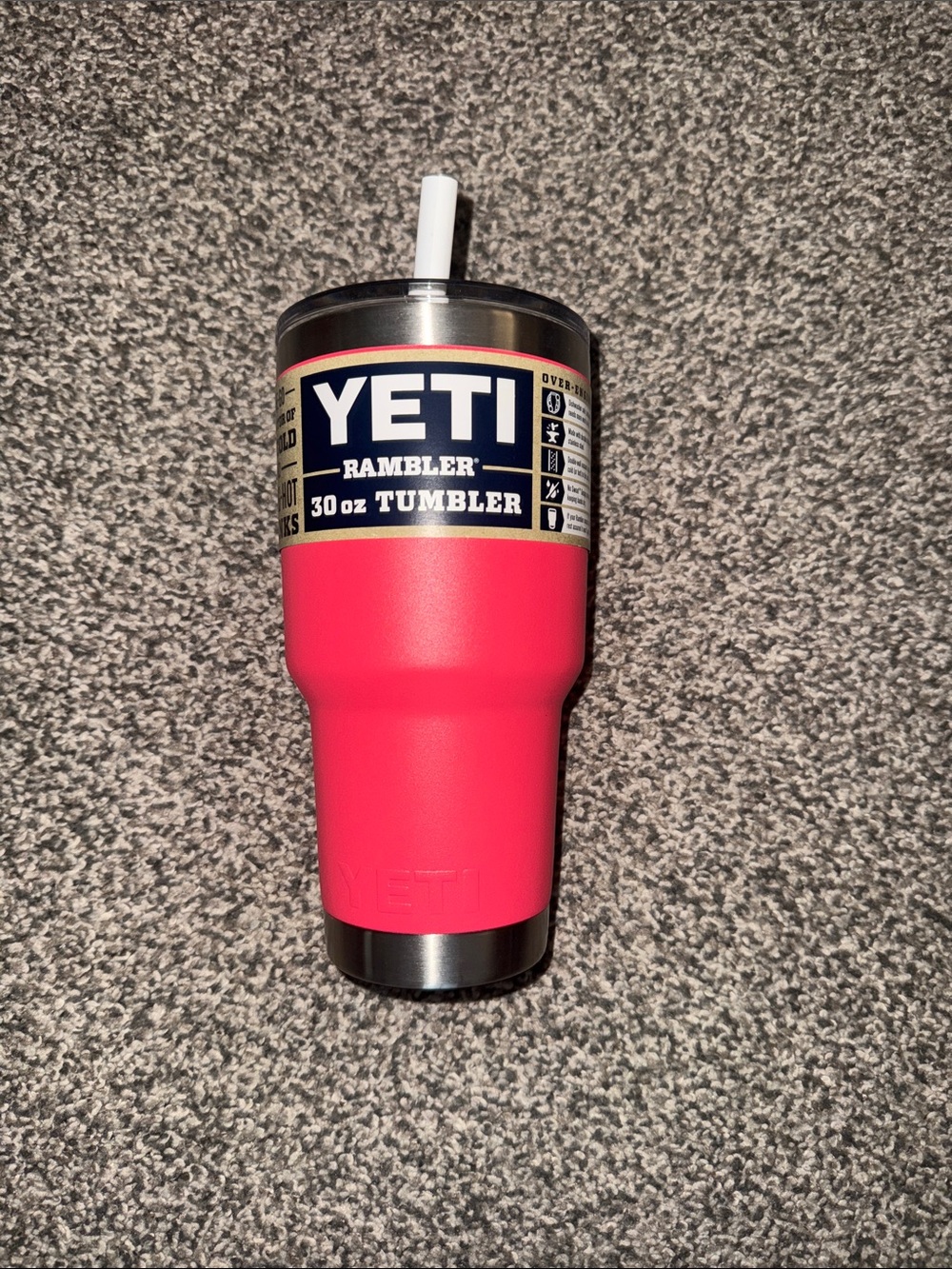 Brand New 30 Oz Pink Bimini Yeti Tumbler